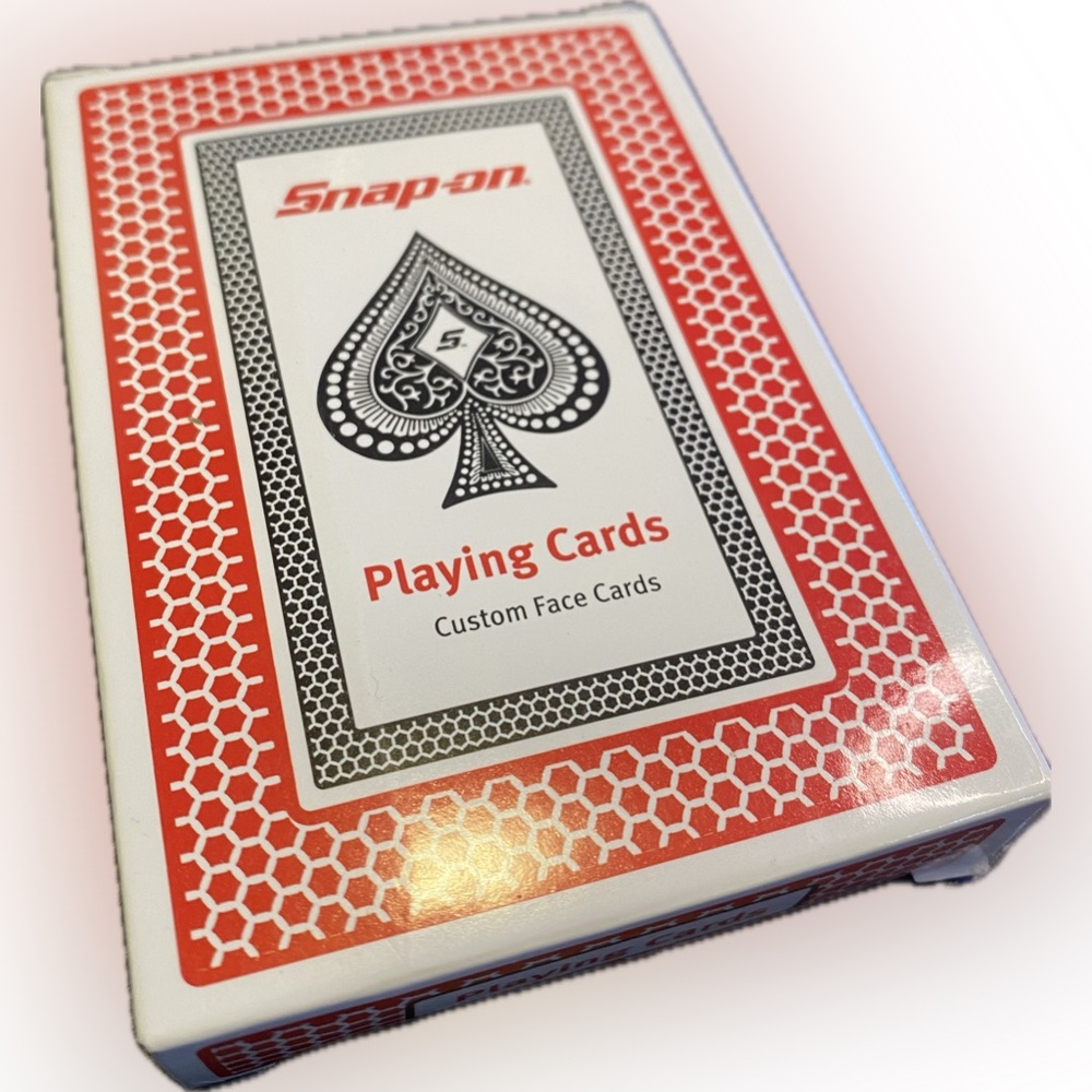 Snap On Playing Cards Opened in New Condition Limited Edition